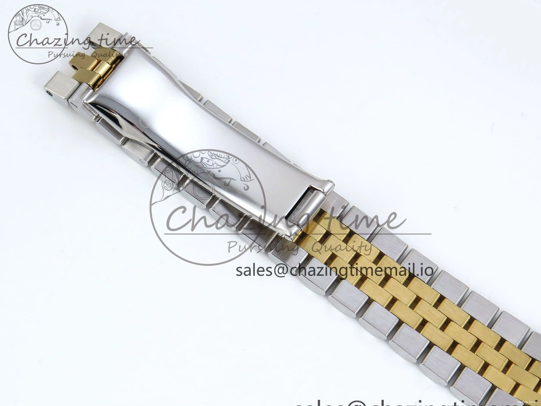 0403 StreetReady DateJust 31 278383RBR ARF 1:1 Best Edition 904L Steel Green Roman Diamonds Dial Diamonds Bezel on SS YG Jubilee Bracelet ETA 418